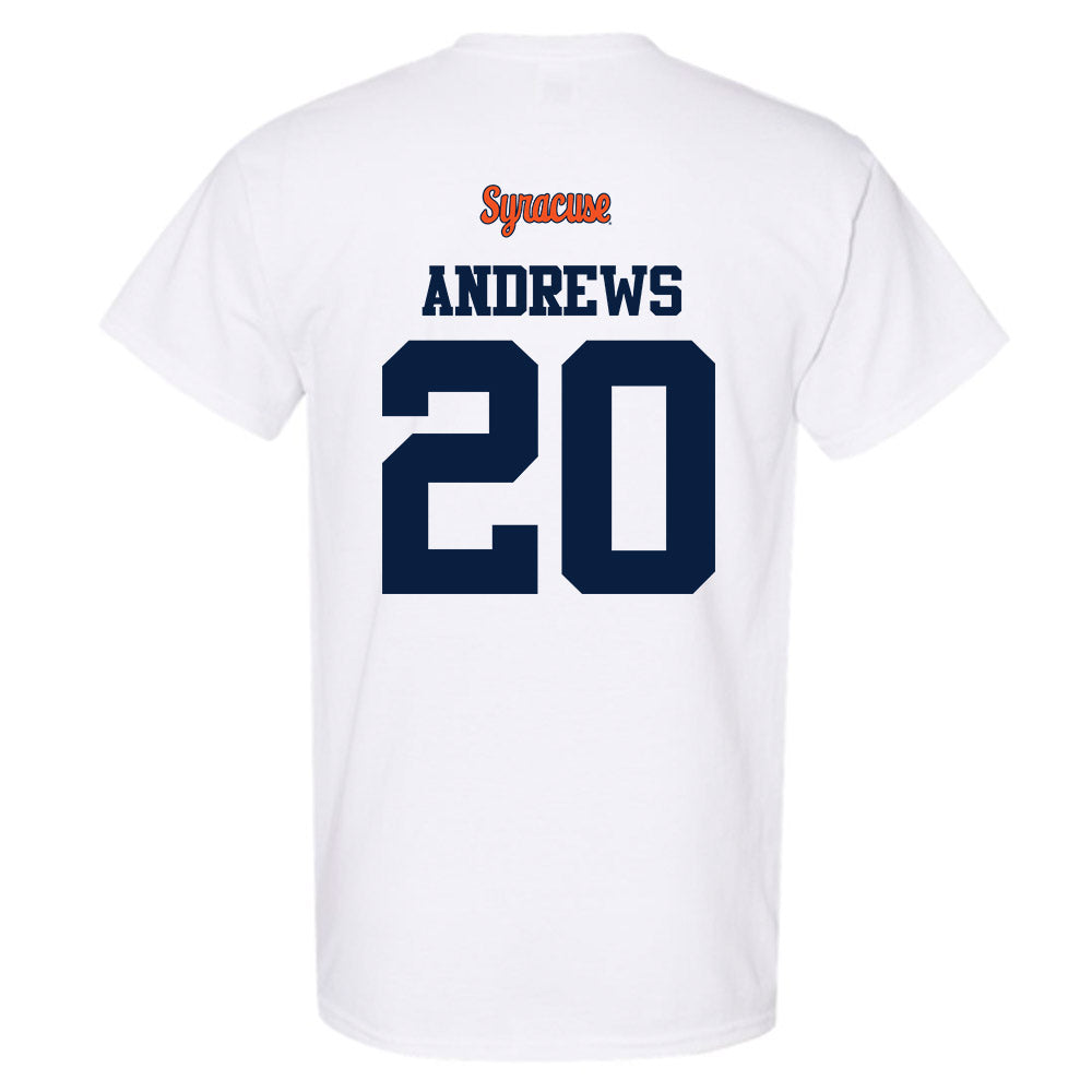 Syracuse - NCAA Football : Rayshon Andrews - Classic Shersey T-Shirt-1