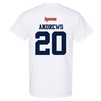 Syracuse - NCAA Football : Rayshon Andrews - Classic Shersey T-Shirt-1