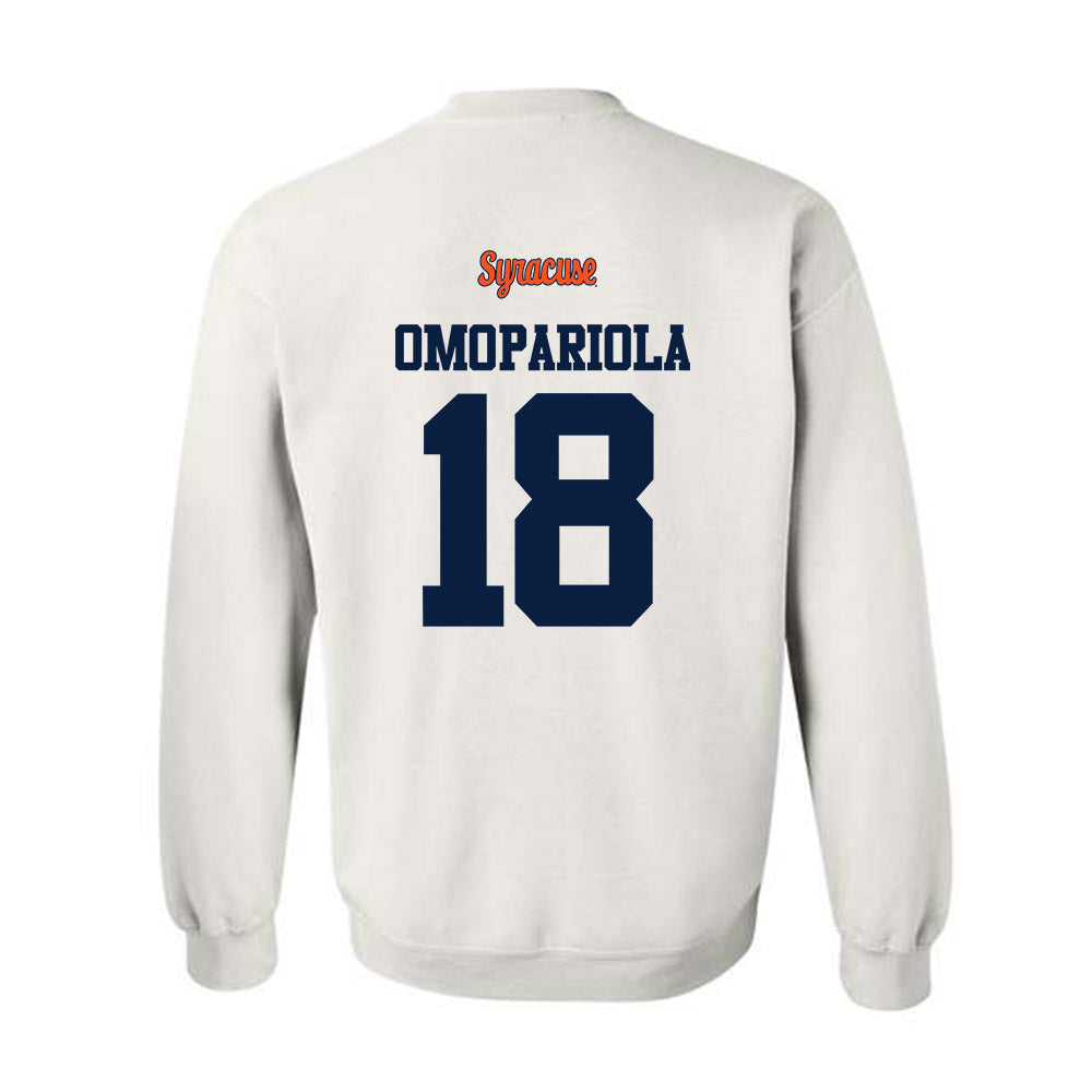 Syracuse - NCAA Football : David Omopariola - Classic Shersey Crewneck Sweatshirt-1