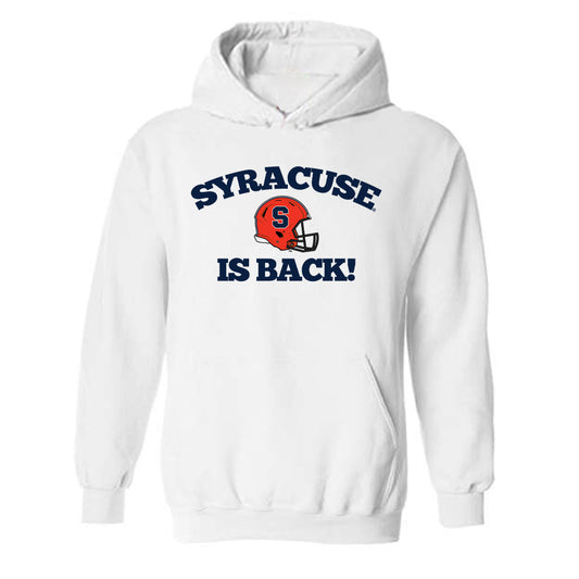 Syracuse - NCAA Football : Malachi James - Classic Shersey Hooded Sweatshirt-0