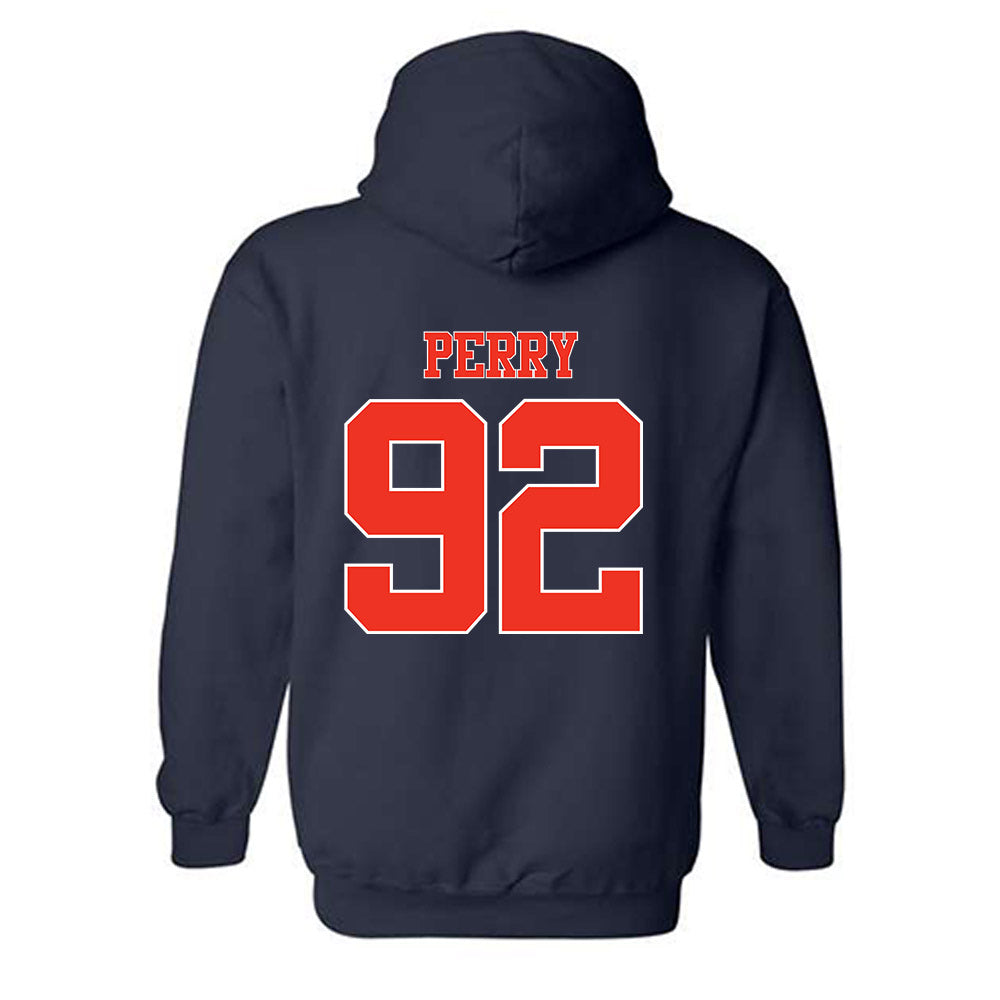 Syracuse - NCAA Football : Rashard Perry - Classic Shersey Hooded Sweatshirt-1