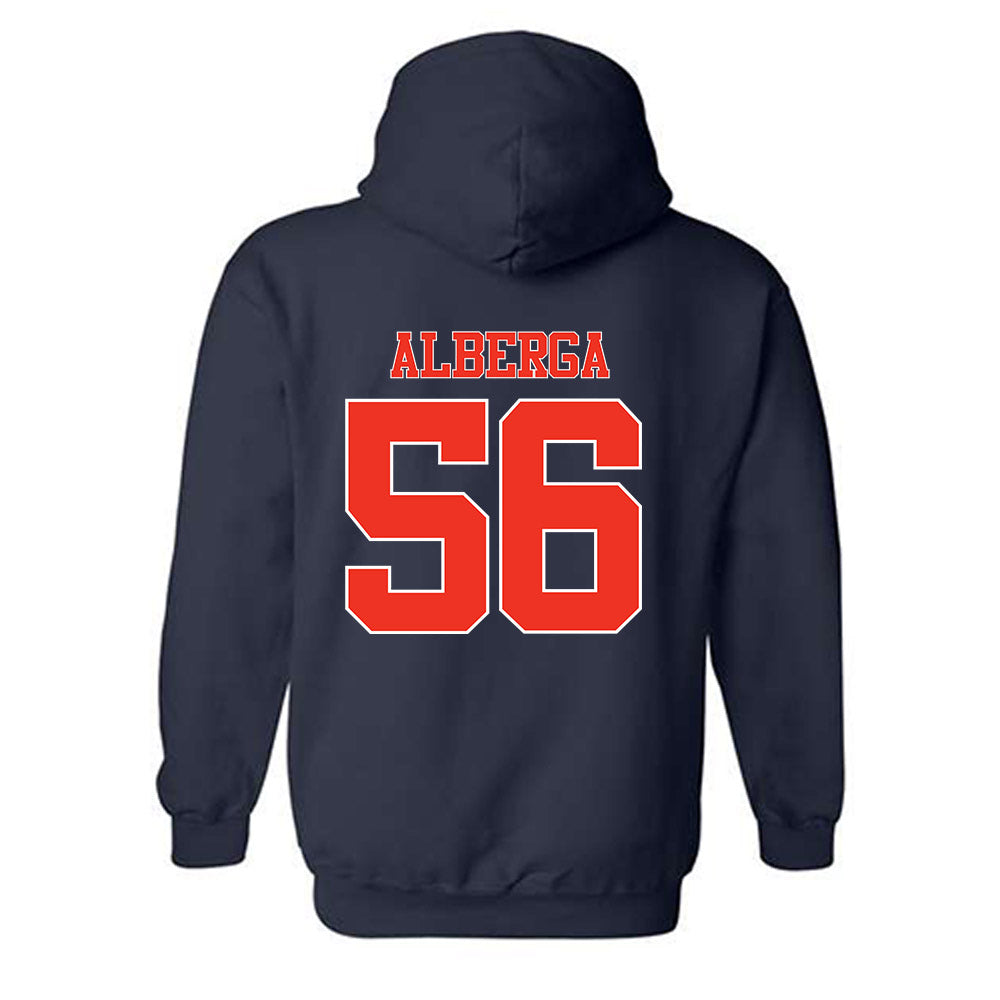 Syracuse - NCAA Football : Patrick Alberga - Classic Shersey Hooded Sweatshirt-1