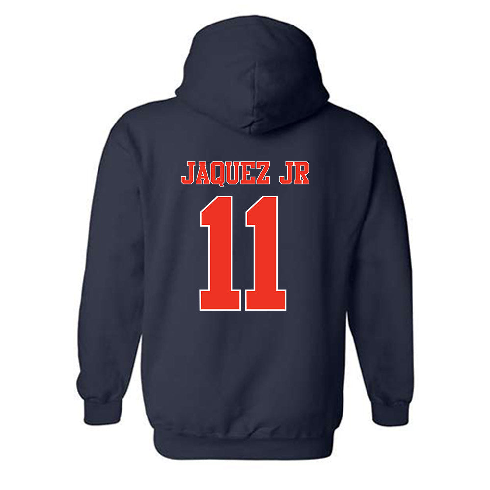 Syracuse - NCAA Football : Denis Jaquez Jr - Classic Shersey Hooded Sweatshirt-1