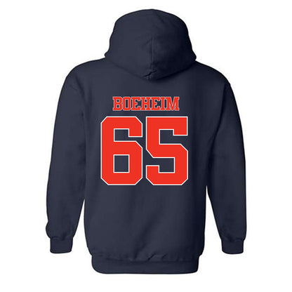 Syracuse - NCAA Football : Adam Boeheim - Classic Shersey Hooded Sweatshirt-1