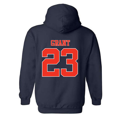 Syracuse - NCAA Football : Devin Grant - Classic Shersey Hooded Sweatshirt-1