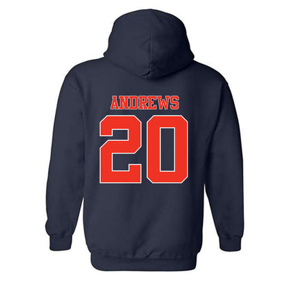 Syracuse - NCAA Football : Rayshon Andrews - Classic Shersey Hooded Sweatshirt-1