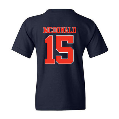 Syracuse - NCAA Football : Derek McDonald - Classic Shersey Youth T-Shirt-1