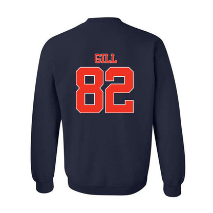 Syracuse - NCAA Football : Darrell Gill - Classic Shersey Crewneck Sweatshirt-1
