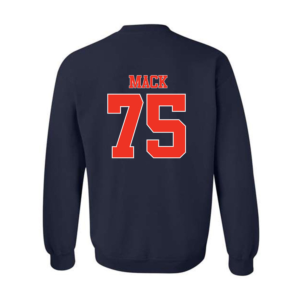 Syracuse - NCAA Football : Trevion Mack - Classic Shersey Crewneck Sweatshirt-1