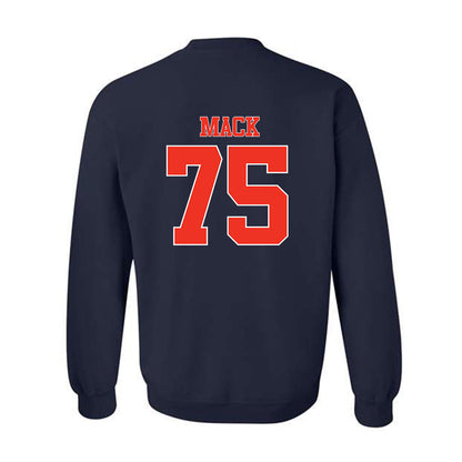 Syracuse - NCAA Football : Trevion Mack - Classic Shersey Crewneck Sweatshirt-1