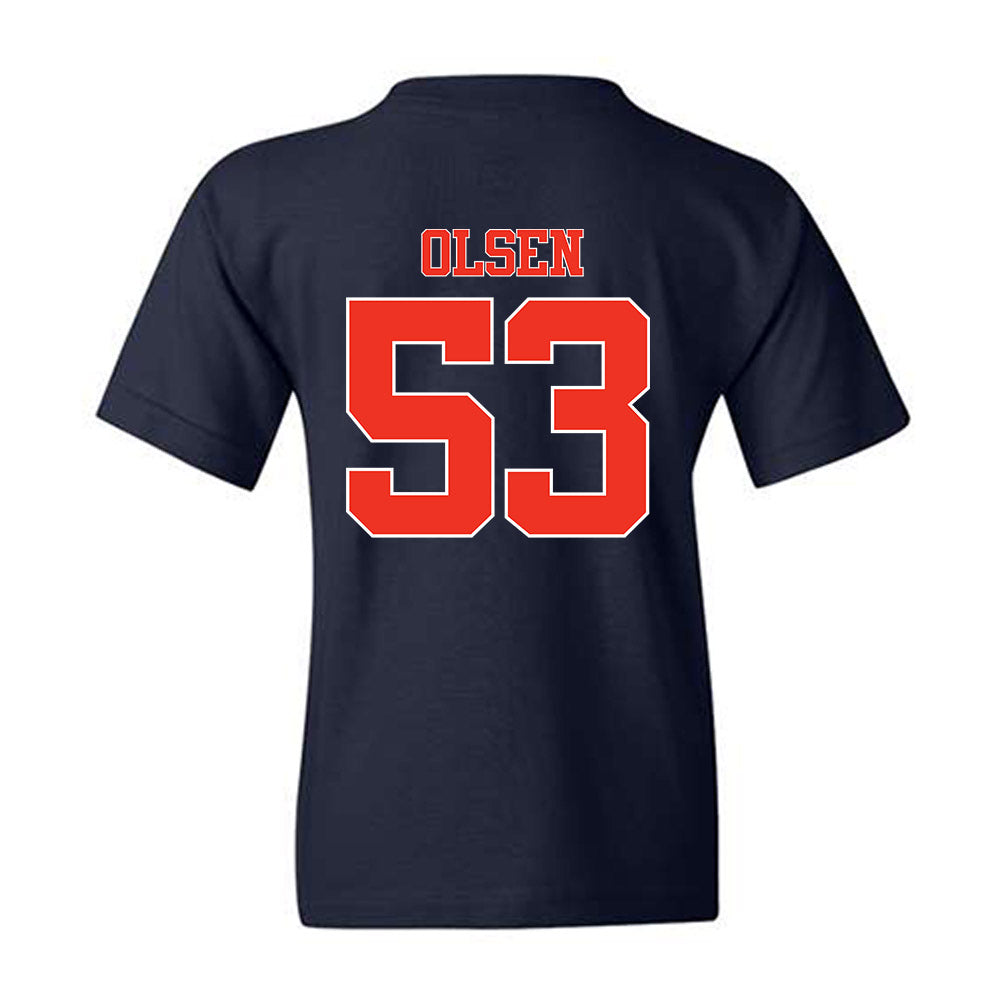 Syracuse - NCAA Football : Ted Olsen - Classic Shersey Youth T-Shirt-1