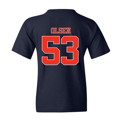 Syracuse - NCAA Football : Ted Olsen - Classic Shersey Youth T-Shirt-1