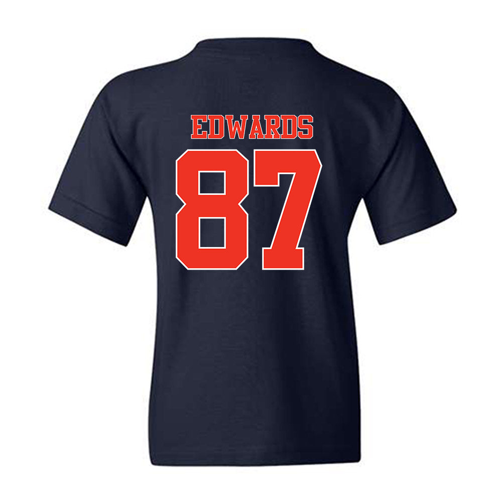 Syracuse - NCAA Football : Nathan Edwards - Classic Shersey Youth T-Shirt-1