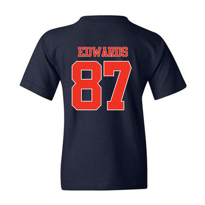 Syracuse - NCAA Football : Nathan Edwards - Classic Shersey Youth T-Shirt-1
