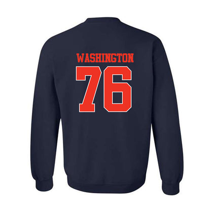 Syracuse - NCAA Football : Byron Washington - Classic Shersey Crewneck Sweatshirt-1