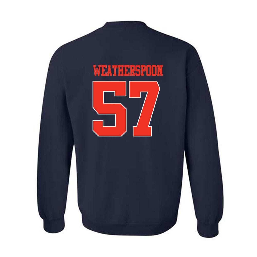 Syracuse - NCAA Football : Dametrius Weatherspoon - Classic Shersey Crewneck Sweatshirt-1