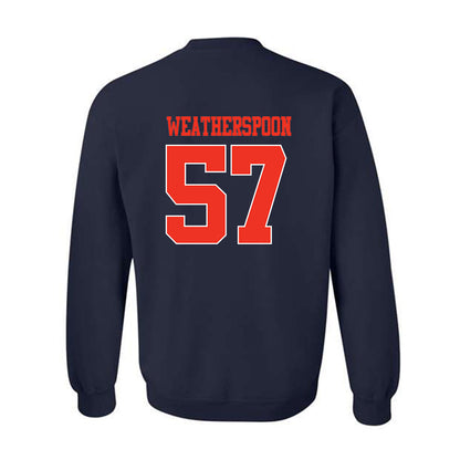 Syracuse - NCAA Football : Dametrius Weatherspoon - Classic Shersey Crewneck Sweatshirt-1