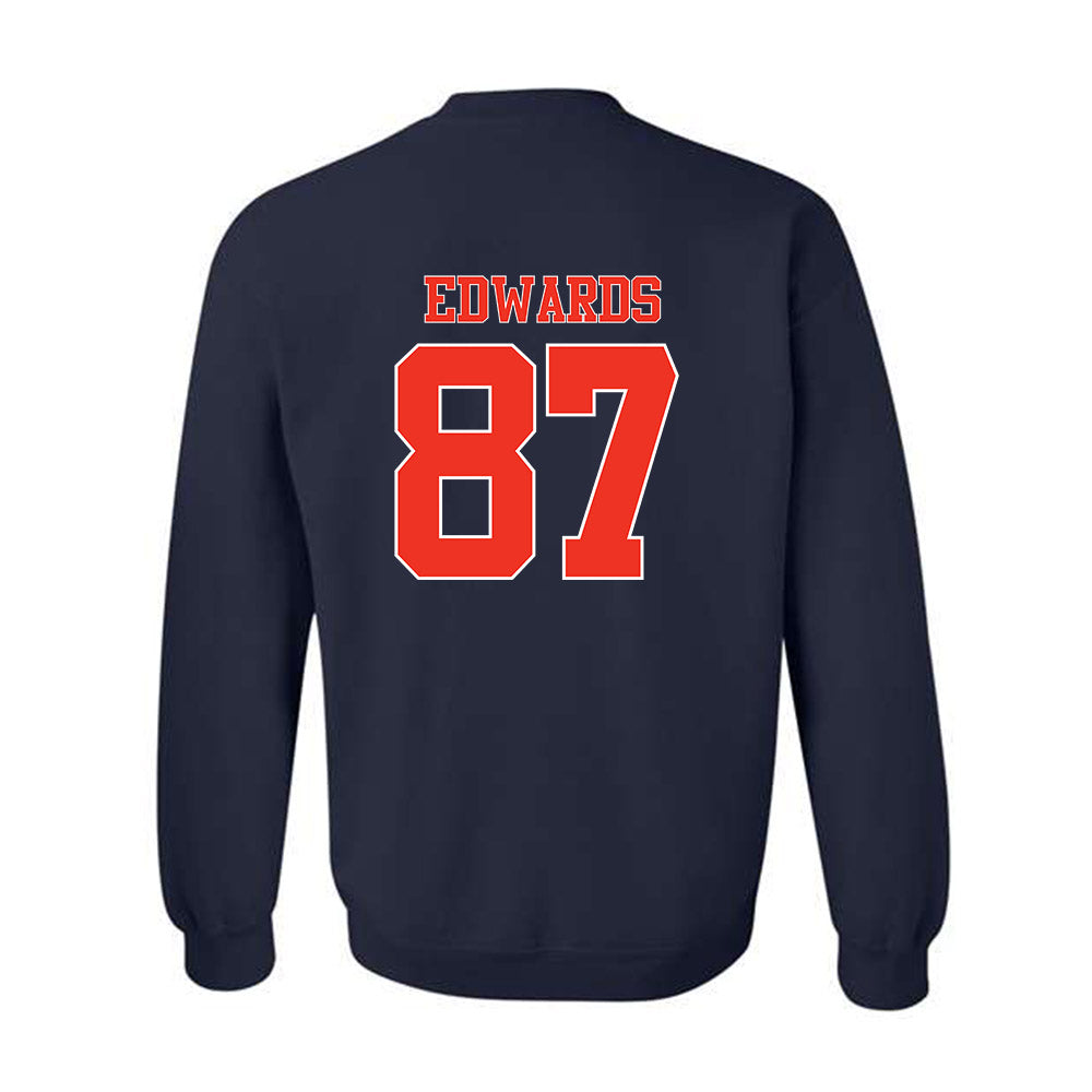 Syracuse - NCAA Football : Nathan Edwards - Classic Shersey Crewneck Sweatshirt-1