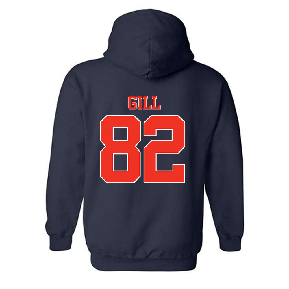 Syracuse - NCAA Football : Darrell Gill - Classic Shersey Hooded Sweatshirt-1