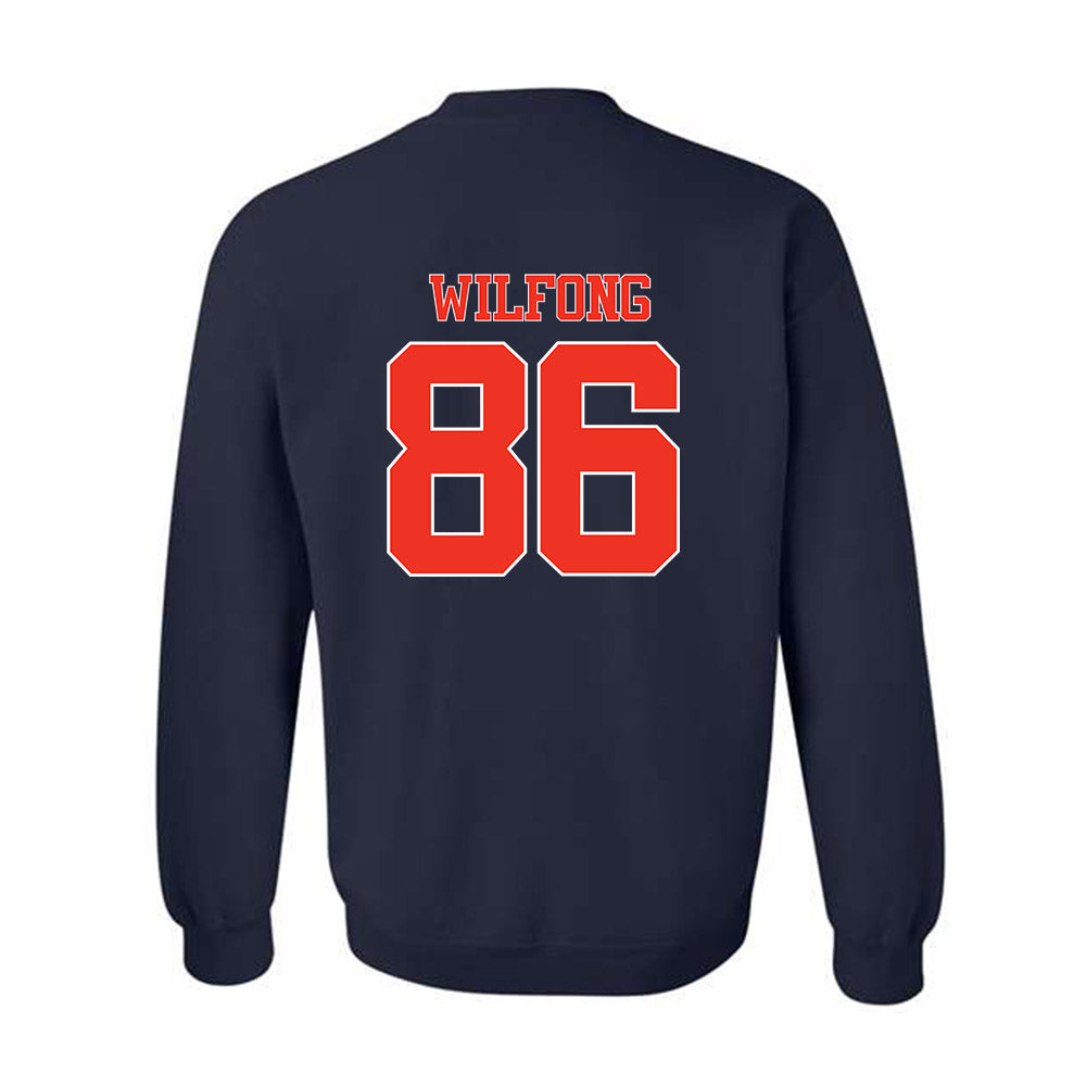Syracuse - NCAA Football : Terrell Wilfong - Classic Shersey Crewneck Sweatshirt-1