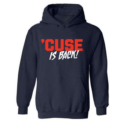 Syracuse - NCAA Football : Max Runyon - Classic Shersey Hooded Sweatshirt-0
