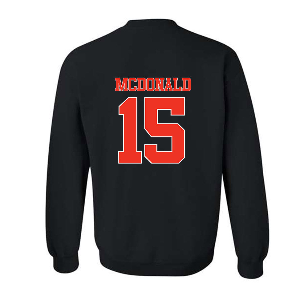 Syracuse - NCAA Football : Derek McDonald - Classic Shersey Crewneck Sweatshirt-1