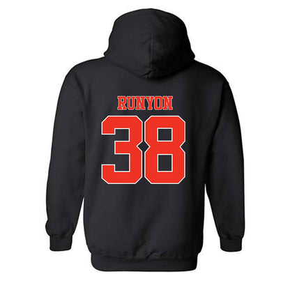 Syracuse - NCAA Football : Max Runyon - Classic Shersey Hooded Sweatshirt-1