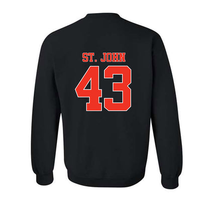 Syracuse - NCAA Football : Garvin St. John - Classic Shersey Crewneck Sweatshirt-1