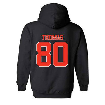 Syracuse - NCAA Football : Ja'Meer Thomas - Classic Shersey Hooded Sweatshirt-1