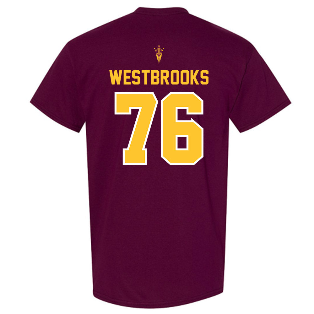 Arizona State - NCAA Football : Champ Westbrooks - Big12 Championship T-Shirt-1