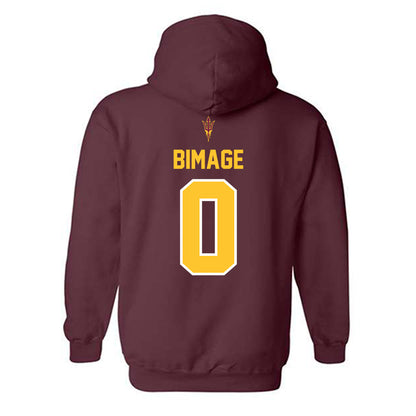 Arizona State - NCAA Football : Rodney Jr Bimage - Big12 Championship Hooded Sweatshirt-1