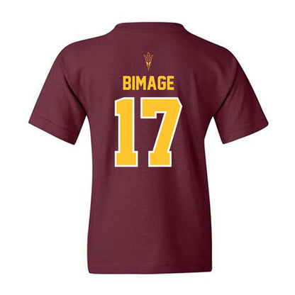 Arizona State - NCAA Football : Rodney Bimage - Big12 Championship Youth T-Shirt-1