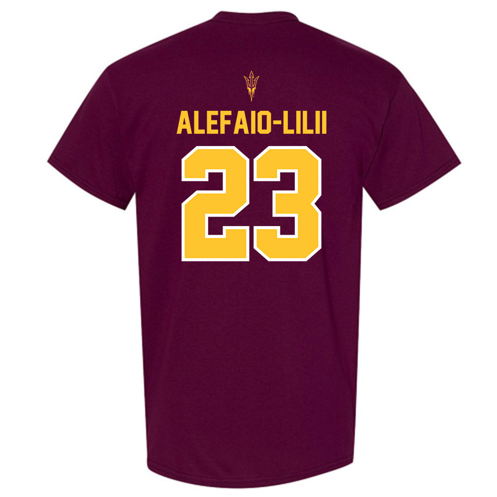 Arizona State - NCAA Football : Benjamin Alefaio-Lilii - Big12 Championship T-Shirt-1