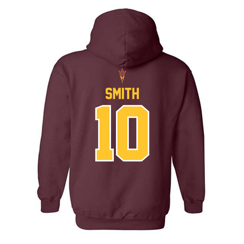 Arizona State - NCAA Football : Clayton Smith - Big12 Championship Hooded Sweatshirt-1