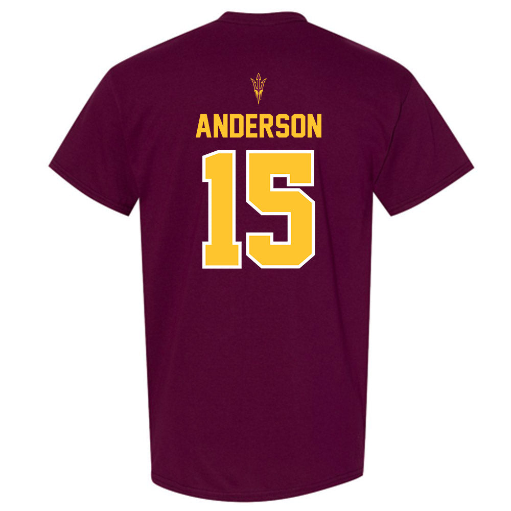 Arizona State - NCAA Football : Khamari Anderson - Big12 Championship T-Shirt-1