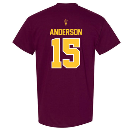 Arizona State - NCAA Football : Khamari Anderson - Big12 Championship T-Shirt-1