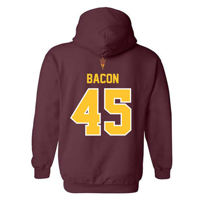Arizona State - NCAA Football : Tristan Bacon - Big12 Championship Hooded Sweatshirt-1
