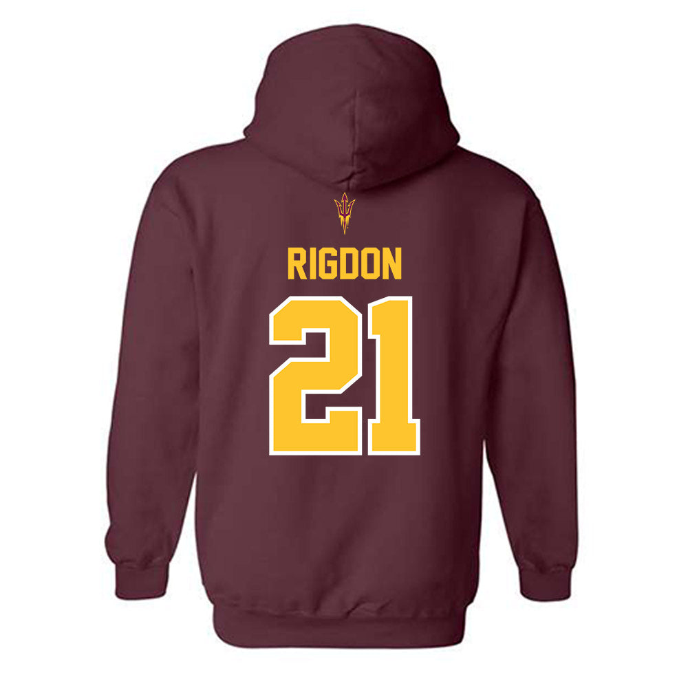 Arizona State - NCAA Football : Grayson Rigdon - Big12 Championship Hooded Sweatshirt-1