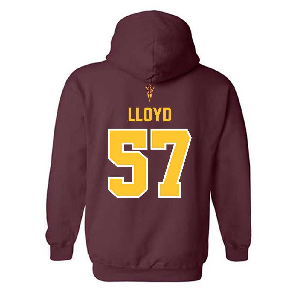 Arizona State - NCAA Football : Brandon Lloyd - Big12 Championship Hooded Sweatshirt-1