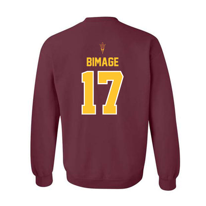 Arizona State - NCAA Football : Rodney Bimage - Big12 Championship Crewneck Sweatshirt-1