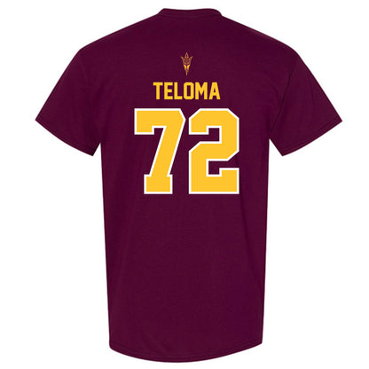 Arizona State - NCAA Football : Doughless Teloma - Big12 Championship T-Shirt-1