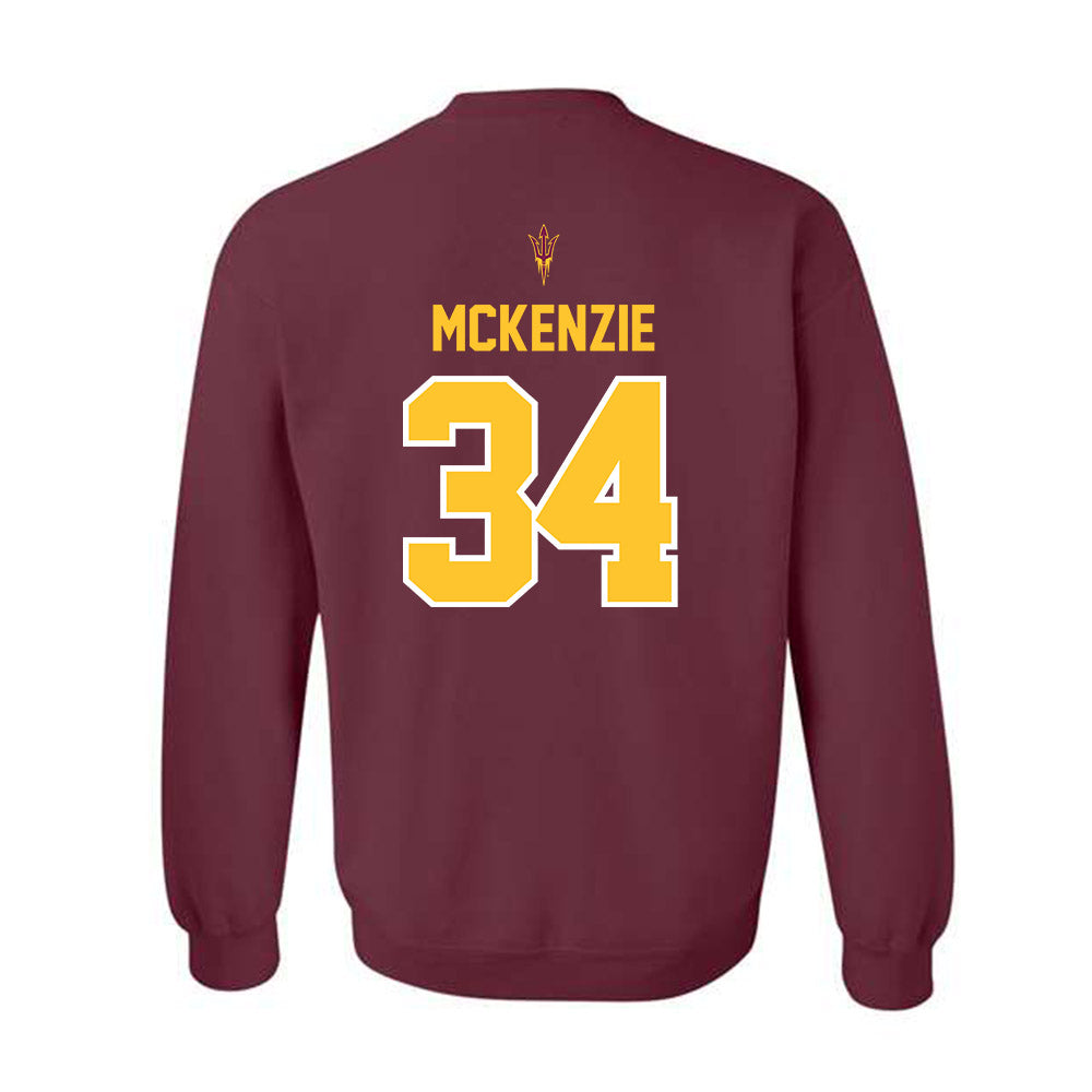 Arizona State - NCAA Football : Matthew McKenzie - Big12 Championship Crewneck Sweatshirt-1