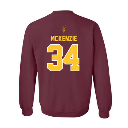 Arizona State - NCAA Football : Matthew McKenzie - Big12 Championship Crewneck Sweatshirt-1