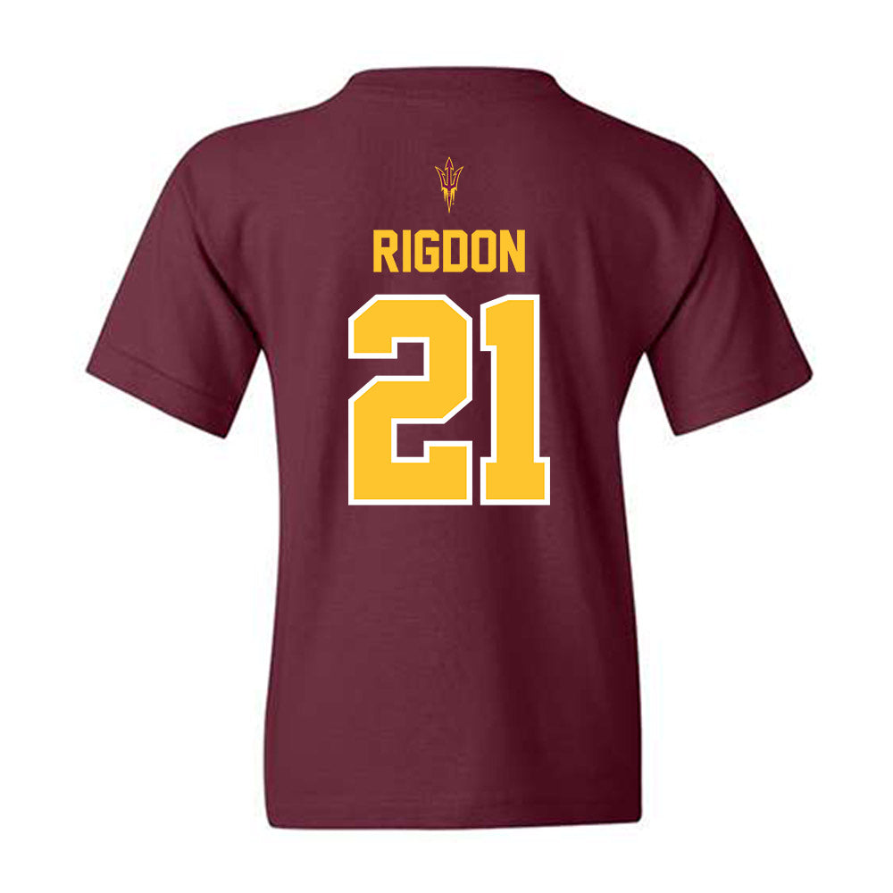 Arizona State - NCAA Football : Grayson Rigdon - Big12 Championship Youth T-Shirt-1