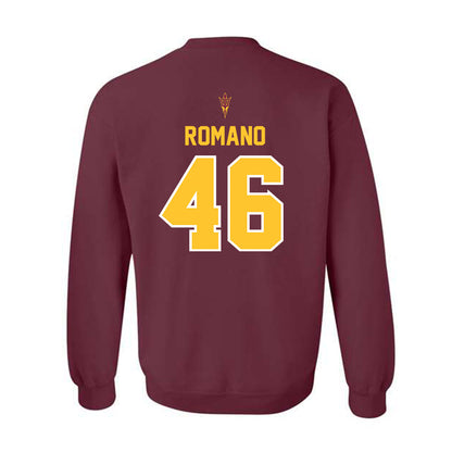 Arizona State - NCAA Football : Tommy Romano - Big12 Championship Crewneck Sweatshirt-1