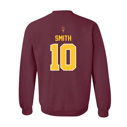 Arizona State - NCAA Football : Clayton Smith - Big12 Championship Crewneck Sweatshirt-1