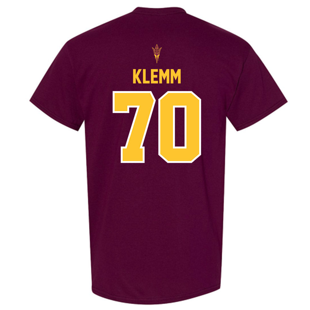Arizona State - NCAA Football : Jalen Klemm - Big12 Championship T-Shirt-1