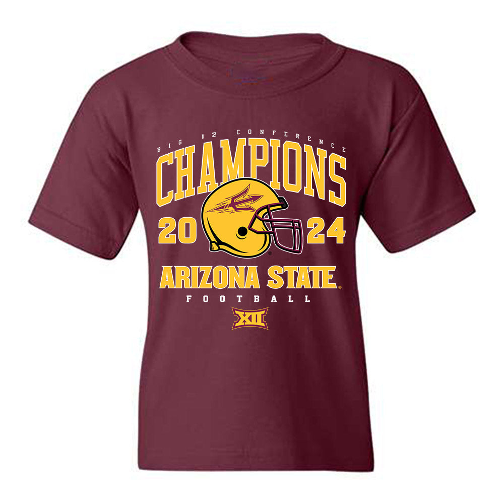 Arizona State - NCAA Football : Elijah O'Neal - Big12 Championship Youth T-Shirt-0