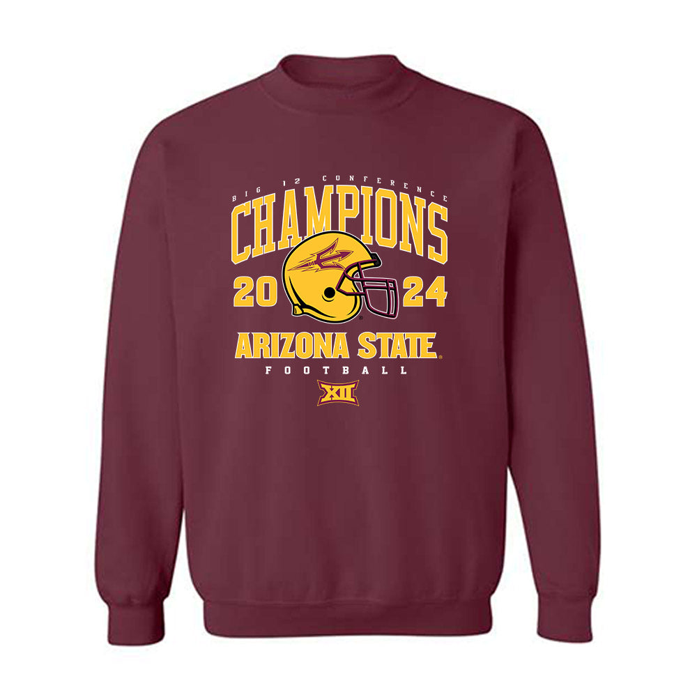 Arizona State - NCAA Football : Tommy Romano - Big12 Championship Crewneck Sweatshirt-0