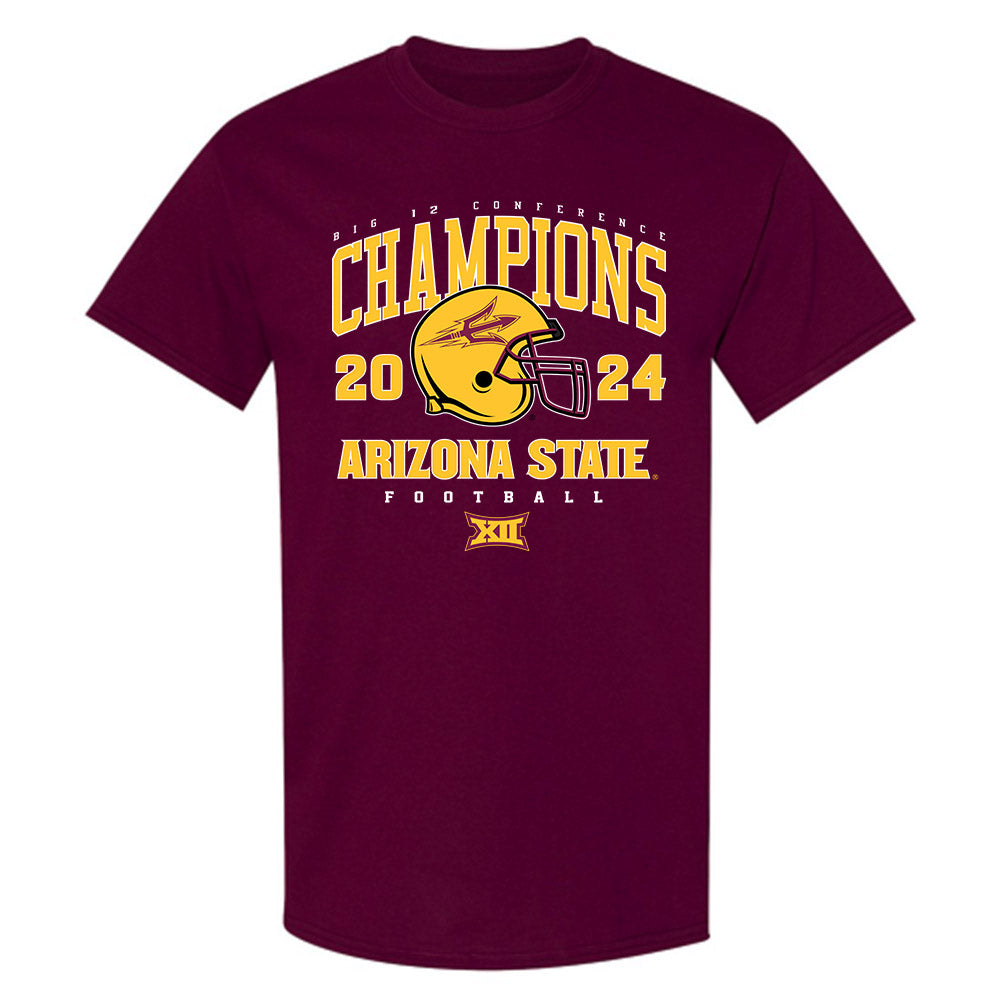 Arizona State - NCAA Football : Jeff Sims - Big12 Championship T-Shirt-0